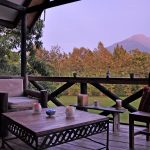 balcony, table and chairs, relaxation, mountain view,style, table and chairs